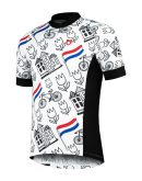 TD cycling jersey side Holland style