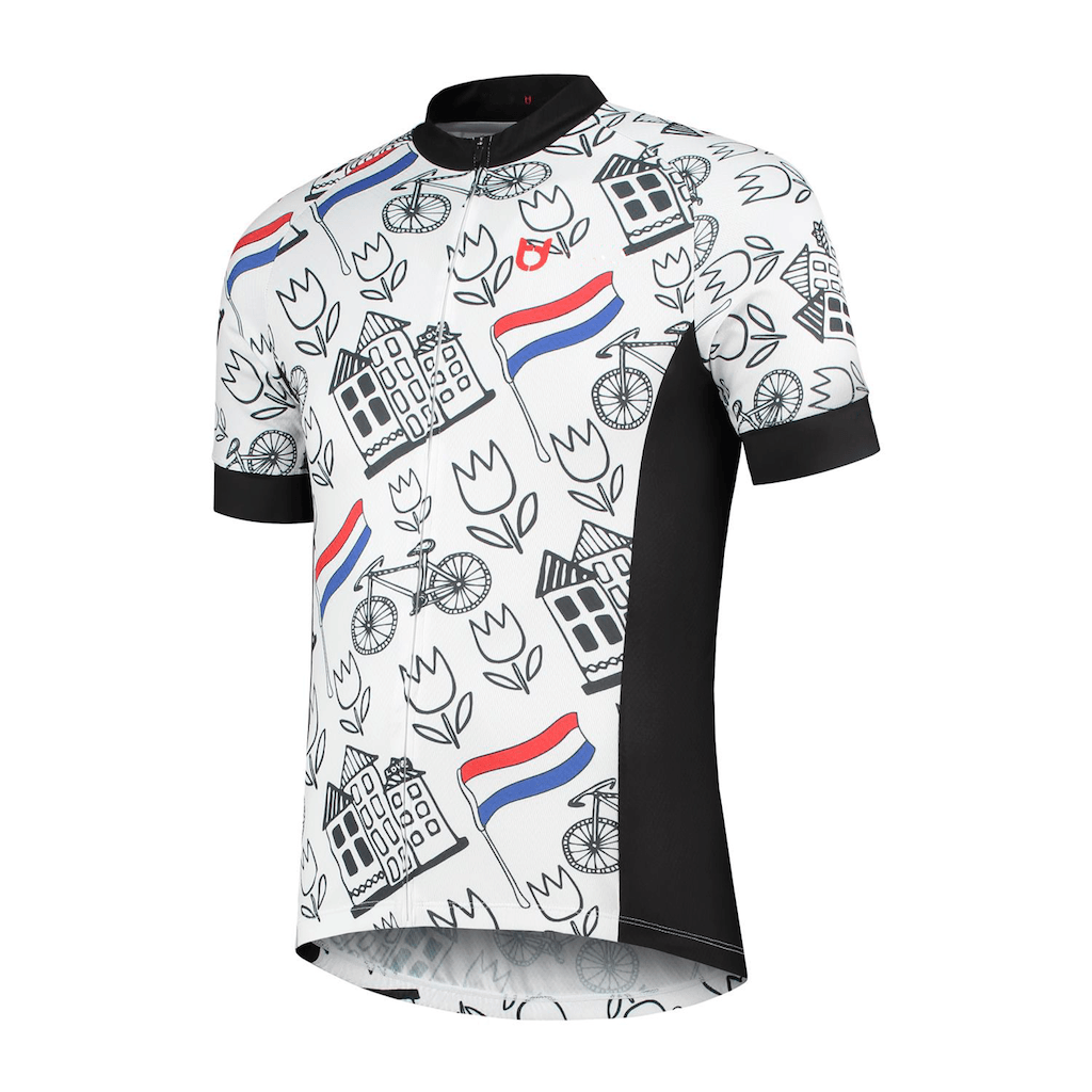 Nederlands Holland wielershirt TD sportswear voorkant