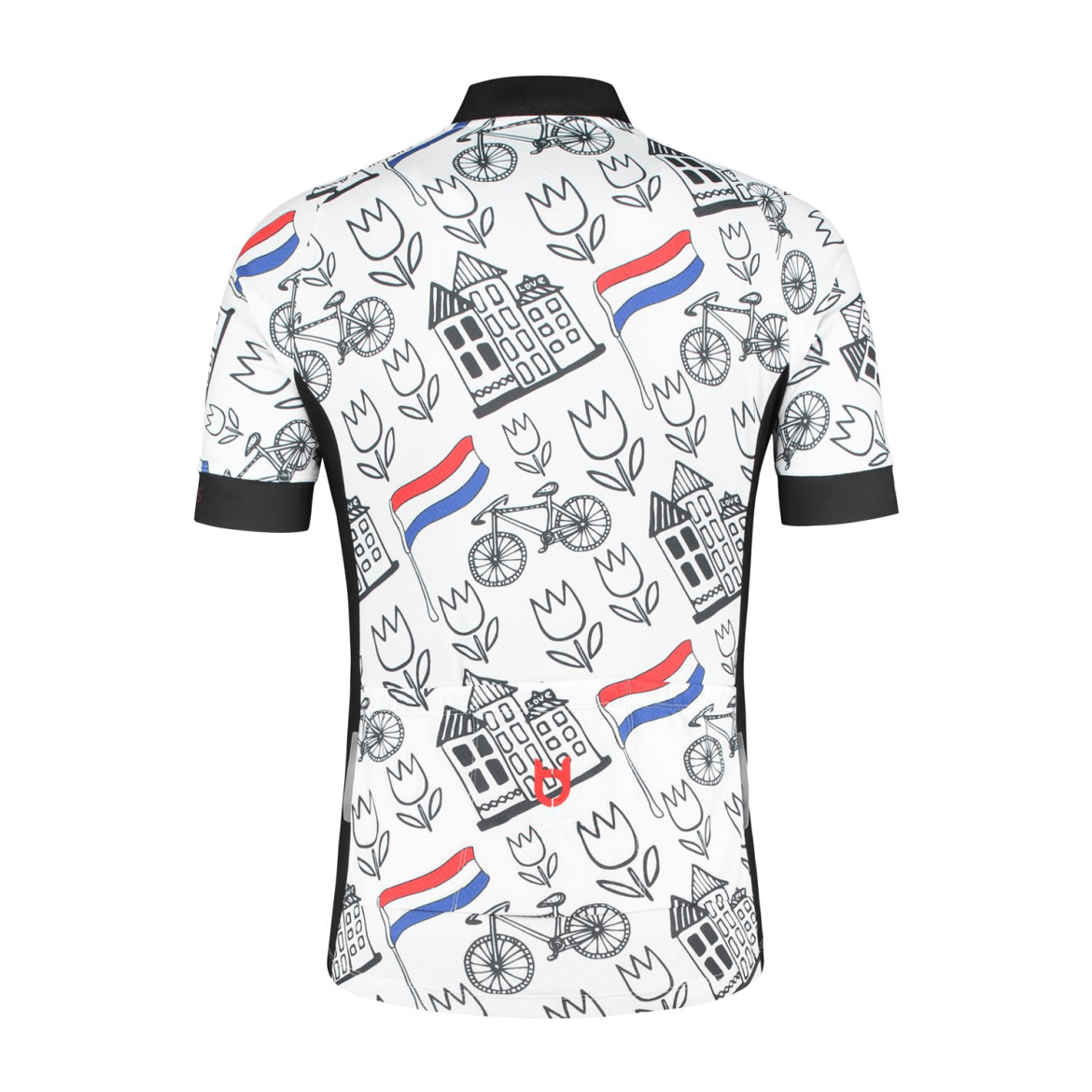 TD sportswear achterzijde holland nederland wielershirt
