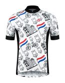 TD cycling jersey front side Holland style