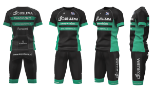 Custom team wear cycling Jellema