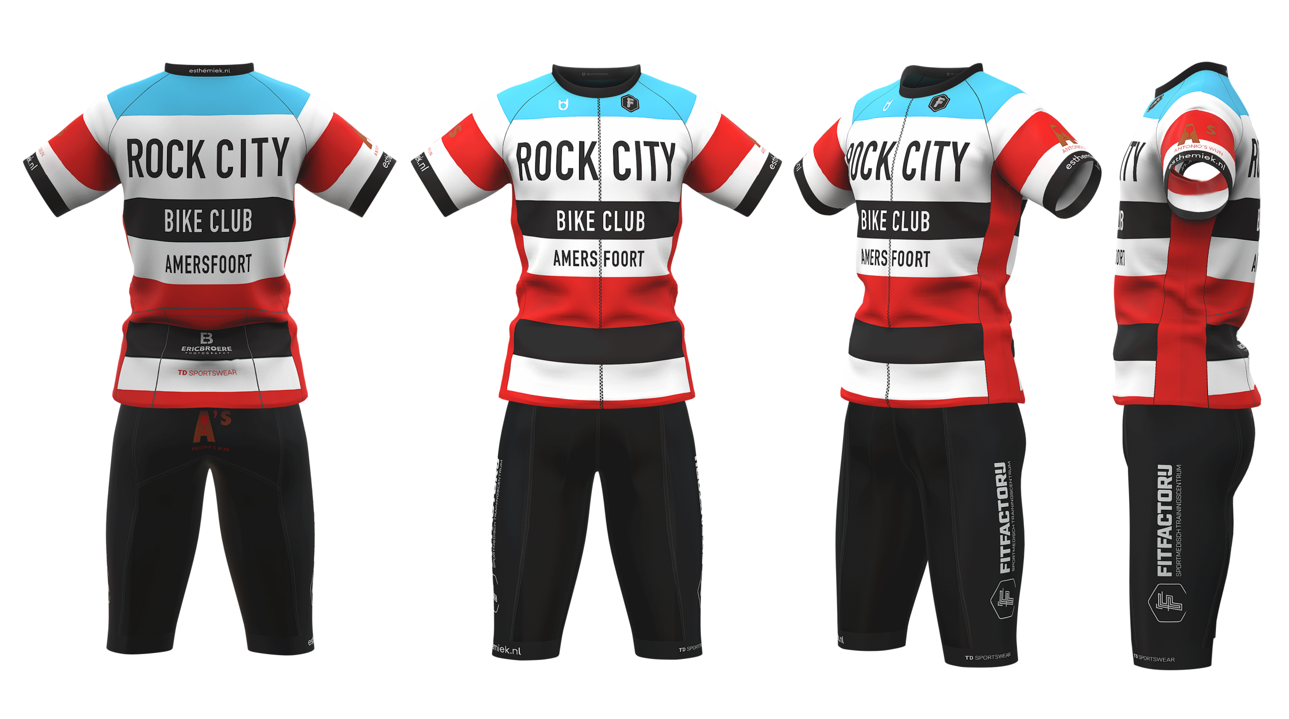 Rock City wielerkleding teamkleding ontwerp