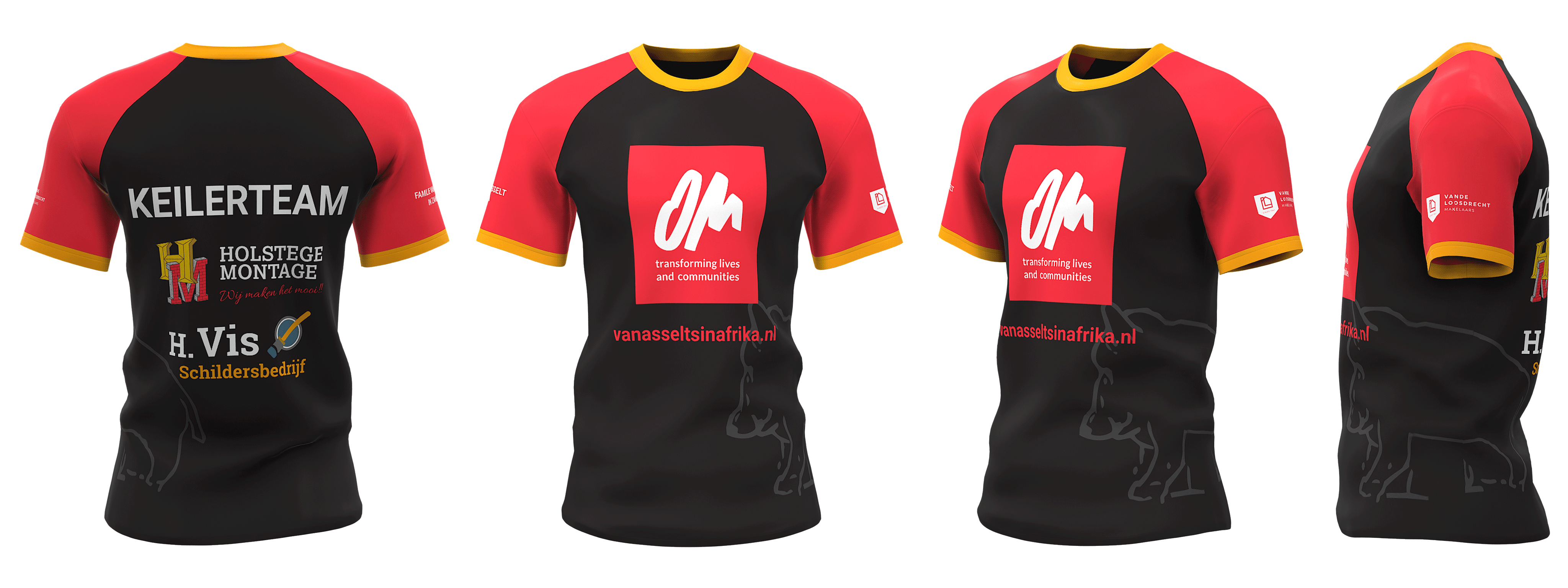 Custom running shirts for teams Keilerteam