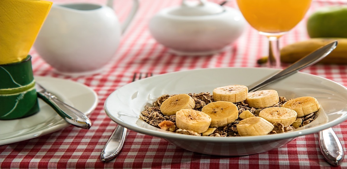 breakfast table