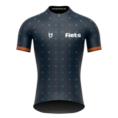 Fiets magazine cycling jersey custom made TD sportswear