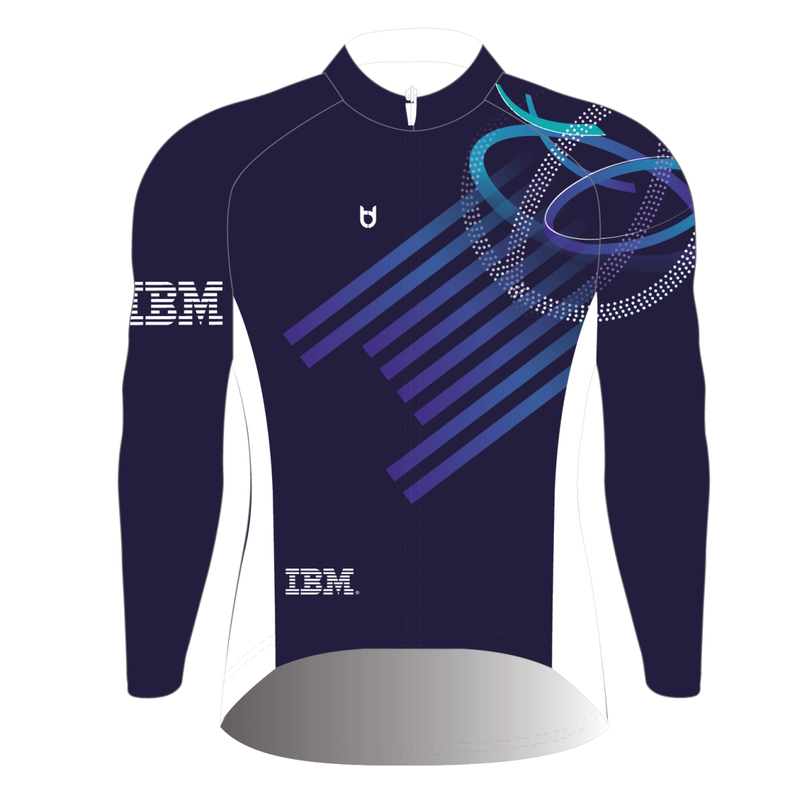 IBM cycling jersey long sleeve TD sportswear
