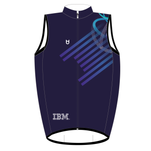 IBM cycling vest TD sportswear front side