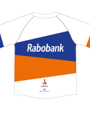 Rabobank sports shirt running TD sportswear back