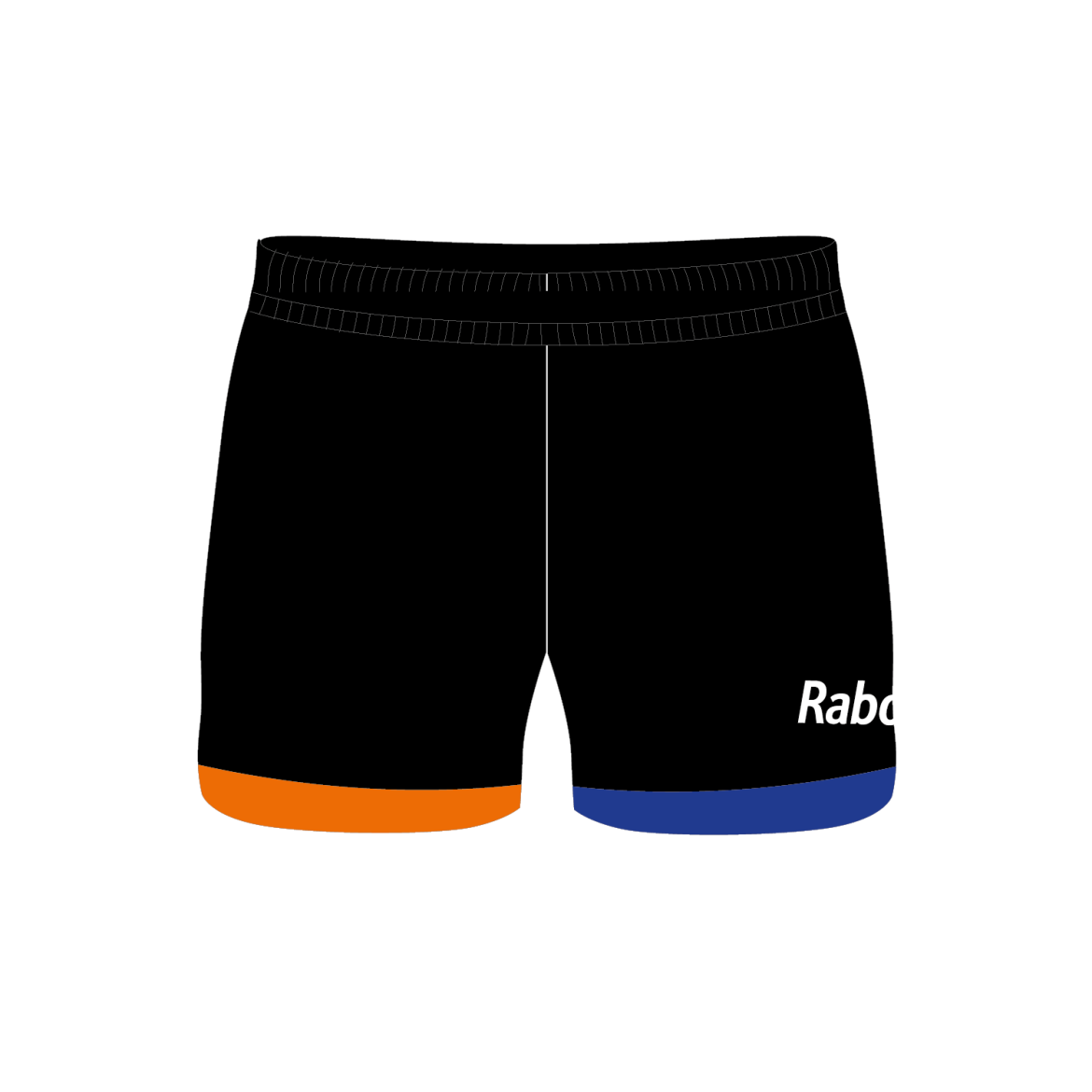 Back Rabobank loose running shorts TD sportswear