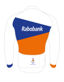 Rabobank winter jacket cycling TD sportswear back
