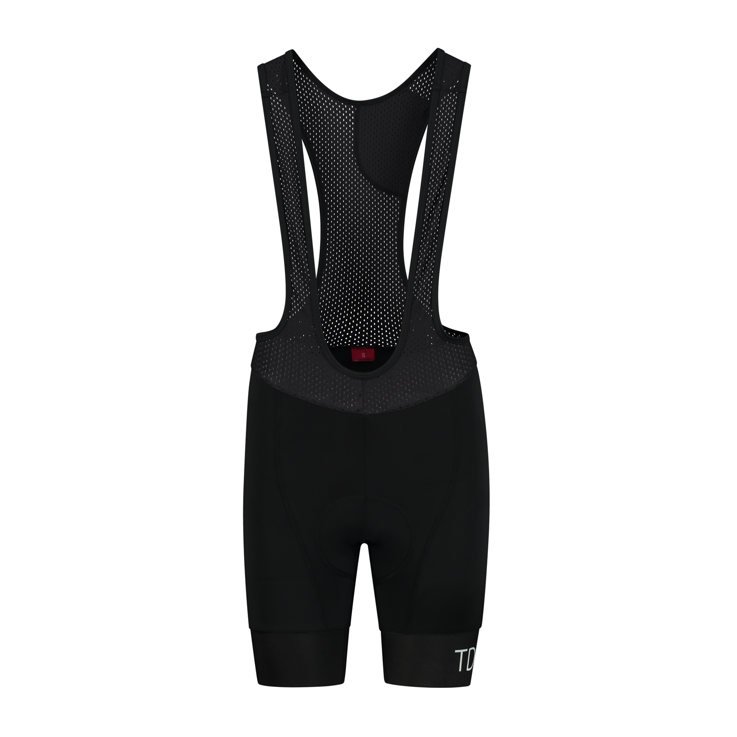 Front bib shorts ladies with 7.5 cm grippers from TD
