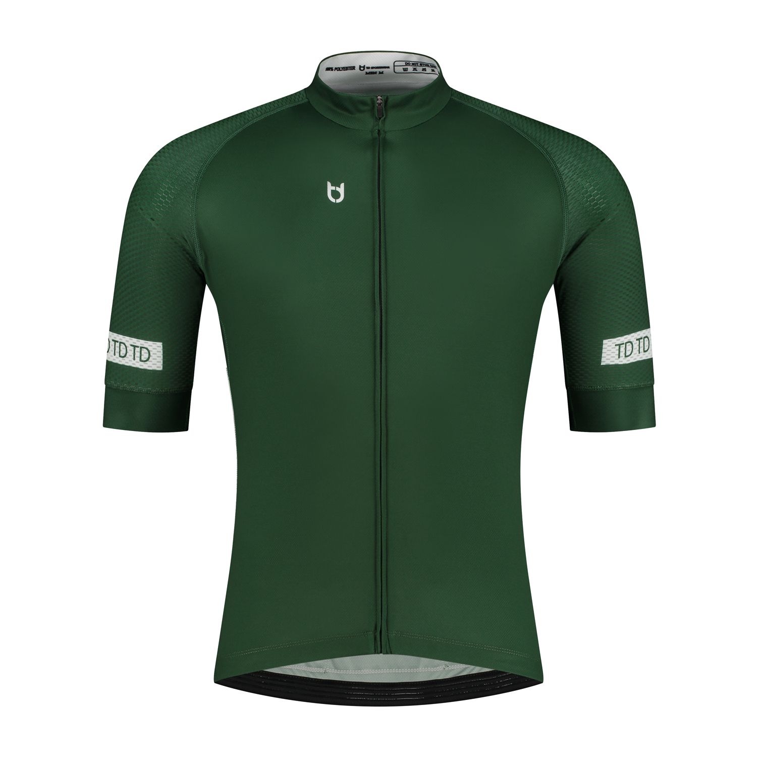 front green cycling jersey men sizing short sleeves shirt TD