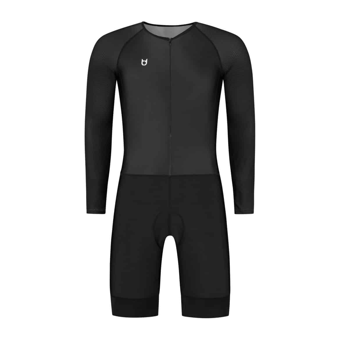 triathlon suit lange mouwen voorzijde custom ontwerp