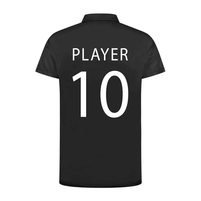 Voetbal polo achterkant