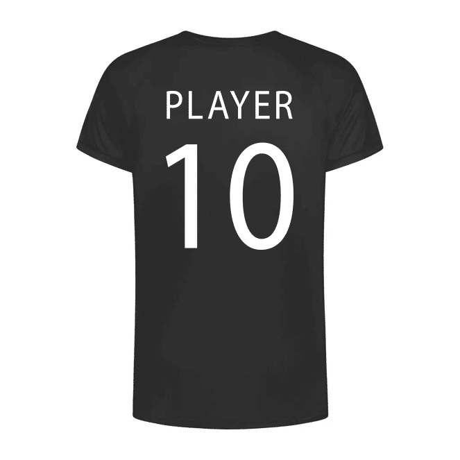 Voetbal shirt achterkant