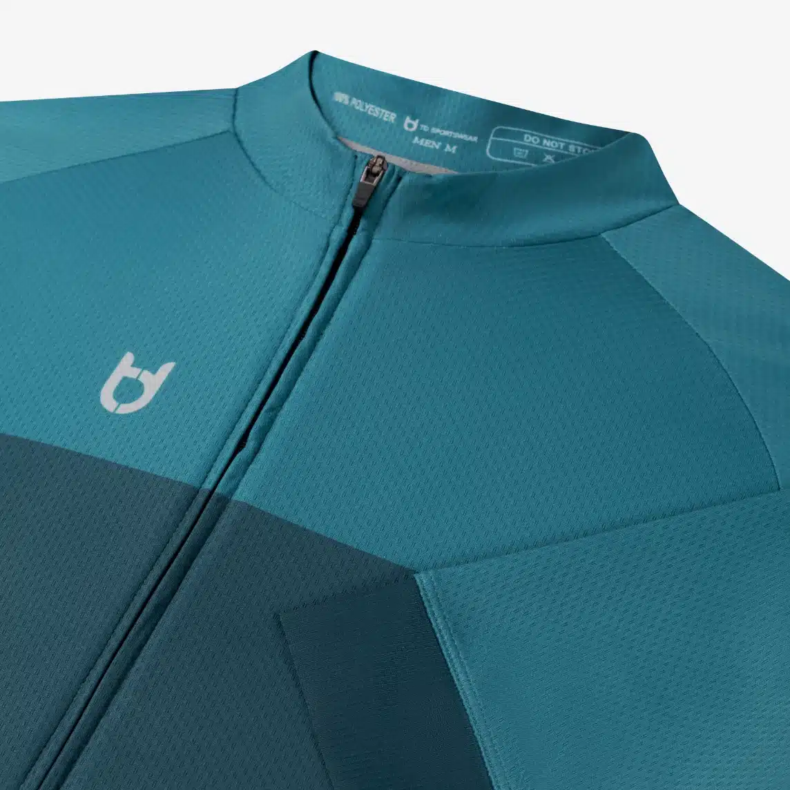 Close-up of the Sport 100 fabric structure and basic stitching.