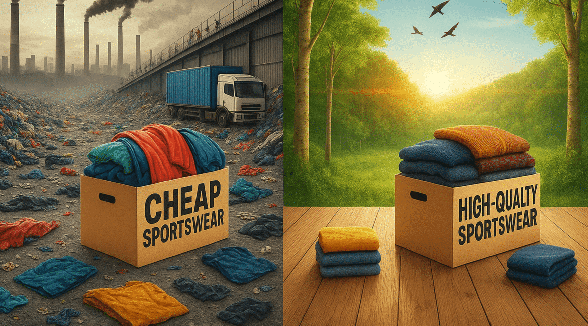 Hidden cost of cheap sportswear