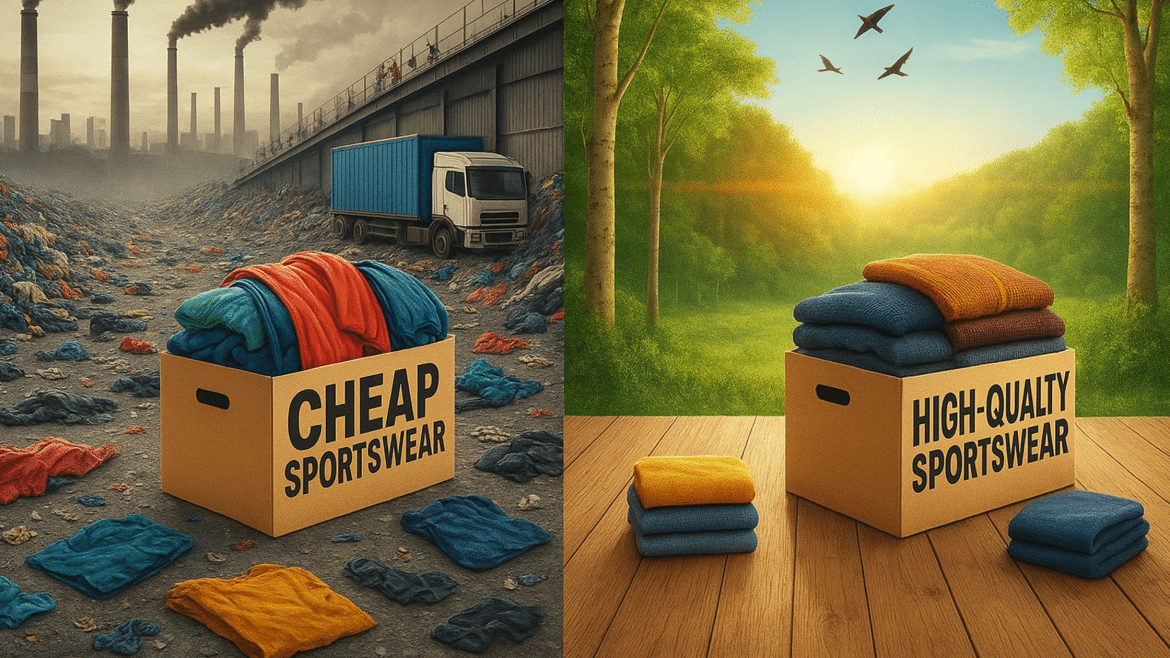 Hidden cost of cheap sportswear
