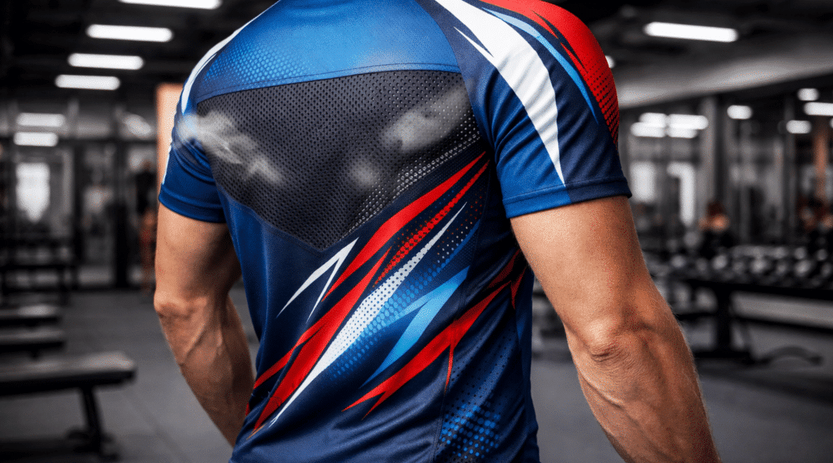 Zones de Ventilation dans les Vêtements de Sport